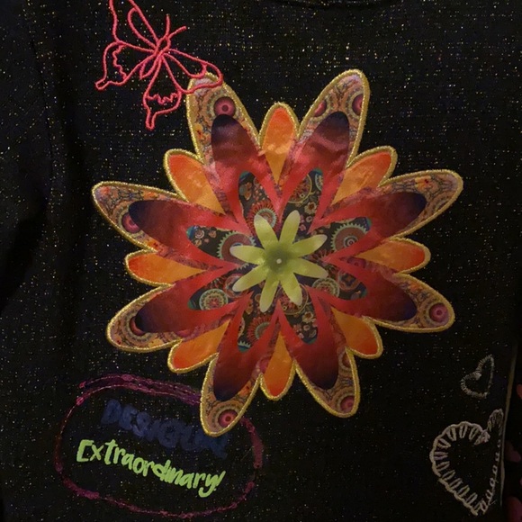 Desigual sparkle dress with tutu fabric skirt - Picture 4 of 6